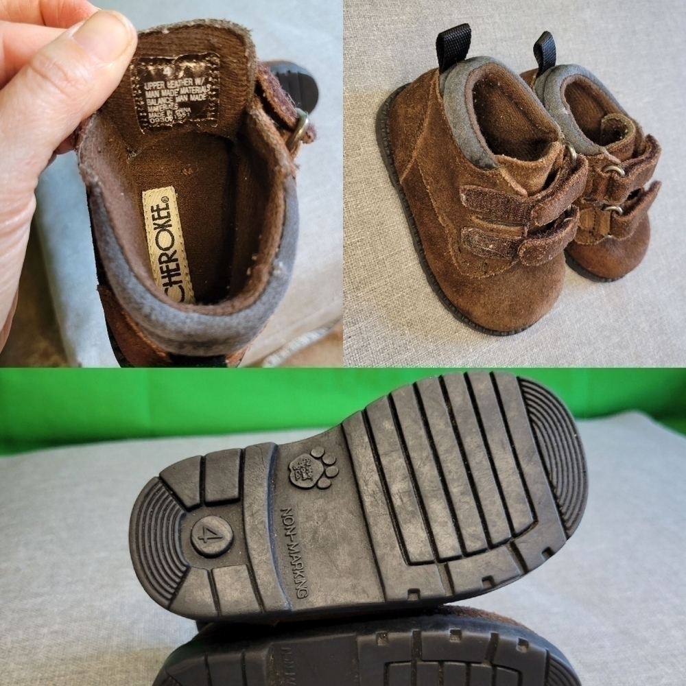 Bundle of 4 pairs of toddler shoes. - Picture 6 of 13